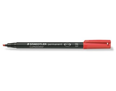 STAEDTLER 314Folienstift Lumocolor B rot