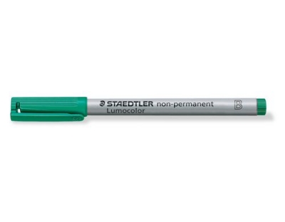 STAEDTLER 312 Folienstift Lumocolor B grün