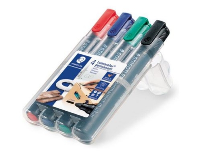 STAEDTLER 352 Marker Lumocolor perm. 4St