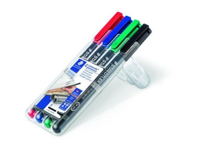 STAEDTLER 314 Folienstift Lumocolor B 4St