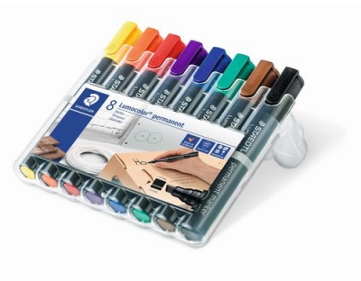 STAEDTLER 350 Marker Lumocolor perm 8St