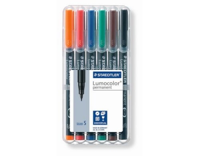 STAEDTLER 313 Folienstift Lumocolor S 6St