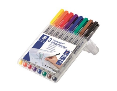 STAEDTLER 316 Folienstift Lumoc. F 8St Box