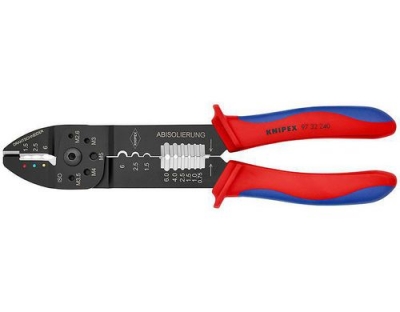 Knipex Crimpzange schwarz lackiert 240 mm