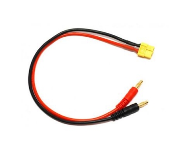 EP Adapterkabel 4mm Bananenstecker auf XT60