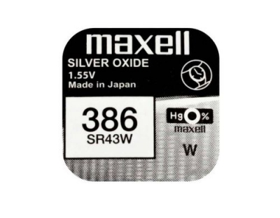 Maxell Knopfzelle SR43W 10er