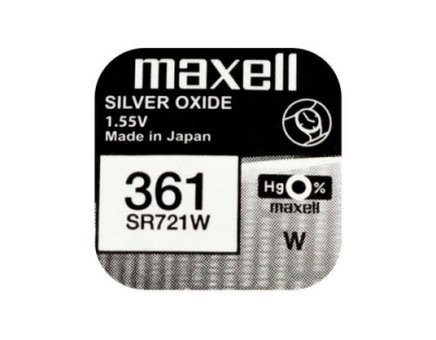 Maxell Knopfzelle SR721W 10er