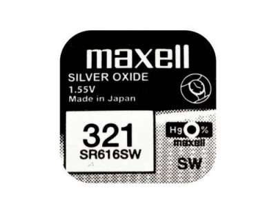 Maxell Knopfzelle SR616SW 10er