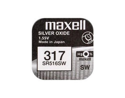 Maxell Knopfzelle SR516SW 10er