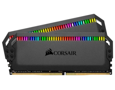 Corsair DDR4 Dom. Plat. RGB LED 32GB 2-Kit