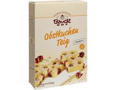 Backmischung Obstkuchenteig