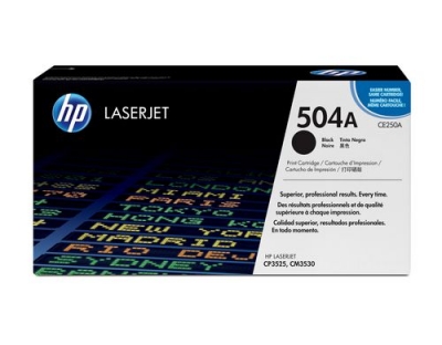 HP Toner 504A - Black (CE250A)