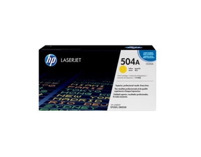 HP Toner 504A - Yellow (CE252A)