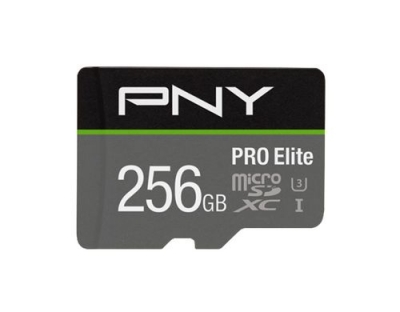 PNY microSDXC Card PRO Elite UHS-I U3 256GB