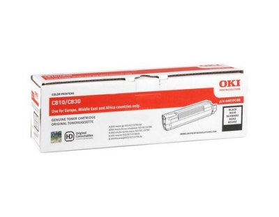 Toner black zu OKI C810/830