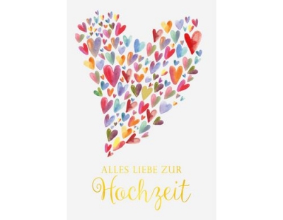 ABC Karte Hochzeit