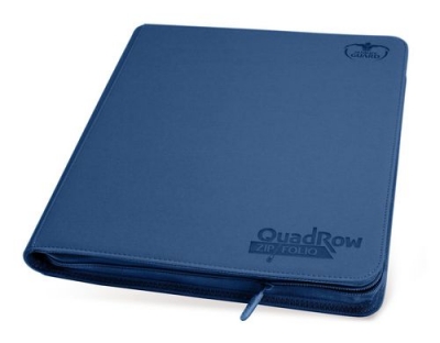 QuadRow Zipfolio 12-Pocket Dunkelblau