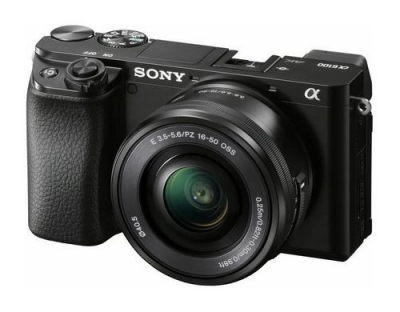 Sony Alpha 6100 KIT schwarz, 24.3 MP