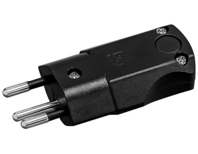 STEFFEN STEKO Winkelstecker T12 schwarz