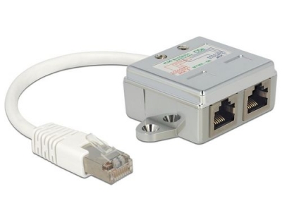 Delock RJ45 LAN-Anschlussverdoppler