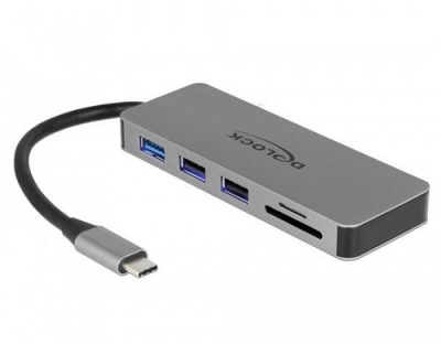 Delock Dockingstation USB3.1-C, 4K, PD 2.0