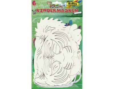 Folia Kindermasken Tiere exotisch