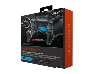 Bionik Quickshot Grips - 2 Pack, PS4
