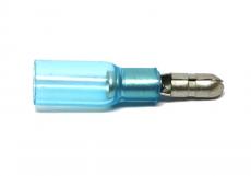 Rundstecker WP blau männlich 4mm