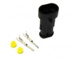 Stecker - 2fach männlich