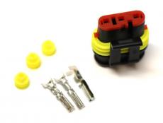 Steckergehäuse - 3fach weiblich