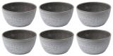 Bitz Schale 14cm 4er Set Grau/Grau