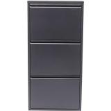 Kare Schuhschrank Caruso 3er, Anthrazit