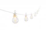 STT LED Patry-Lichterkette Solar Weiss