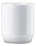 Zone Zahnputzbecher SUII 9cm weiss