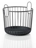Zone Aufbewahrungskorb Inu schwarz