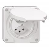 Feller NEVO Steckdose 2xT13 nass,