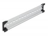 Delock Hutschiene 25cm, mit Schlitzlöcher