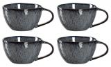 Leonardo Tasse Matera 290ml Anthrazit 4tlg