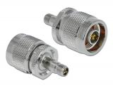 Delock Adapter N-Stecker zu RP-SMA-Buchse