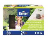 Blumen Kokosquelltabletten mit Netz