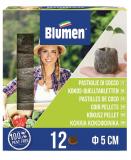 Blumen Kokosquelltabletten mit Netz