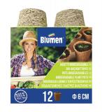 Blumen Kokos Anzuchtt&ouml;pfe rund