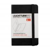 Leuchtturm Visitenkartenetui schwarz