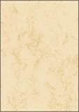 Sigel Marmor-Papier beige beidseitig A4