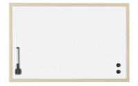 Magnetoplan Whiteboard mit Holzrahmen