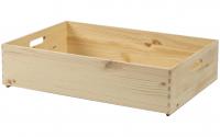 Holz Zollhaus Stapelbox, Natur