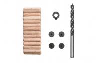 Holzbohr/Dübelsatz 6 Mm