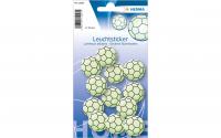 Herma Leuchtsticker Fussball Mini