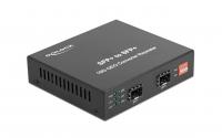 Delock Medienkonverter SFP+ zu SFP+
