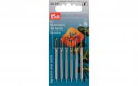 Prym Sticknadeln mit Spitze, silber